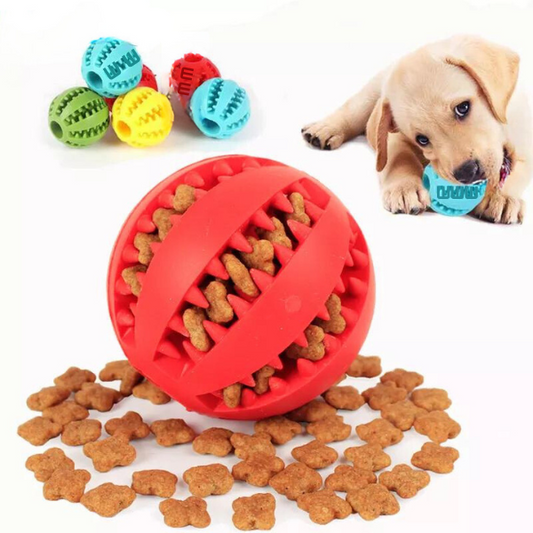 Soft Pet Dog Toys – Interactive Elasticity Ball, Chew Toy, and Tooth Clean Ball